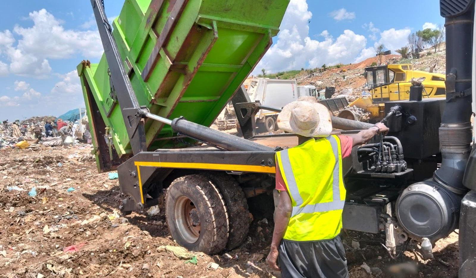 Responsible waste management — collection and environmental care